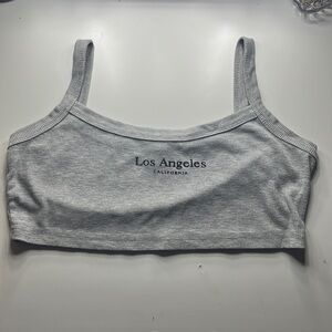 los angeles crop tank